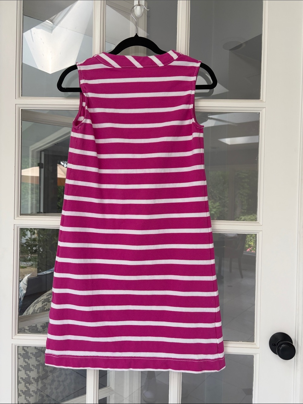 Kate Spade Tropez Pink/White Dress Sz M EUC - Picture 4 of 4